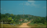 21 Ever present Communication Tower along Ganta Yekepa Main Road