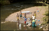 17 Guinea River Crossing Guinea Children