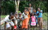09 Photodemanding Children at Rubber Tree Farm